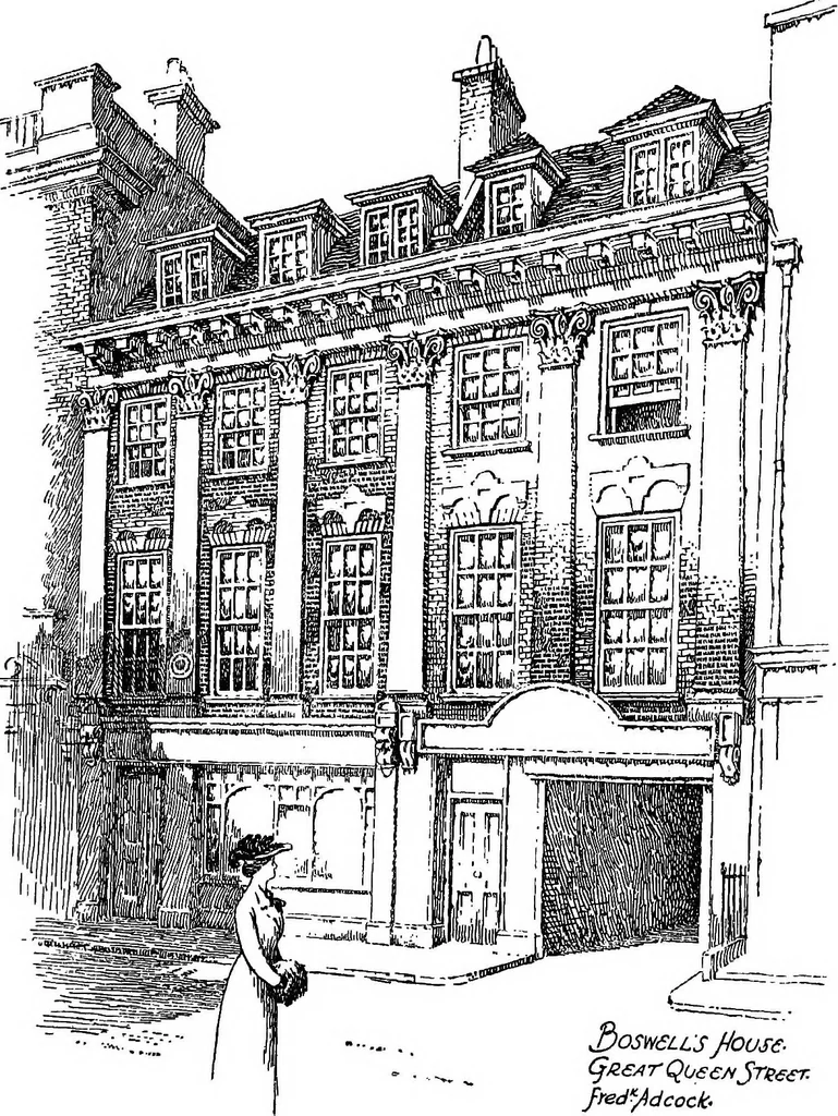 An illustration from Famous houses and literary shrines of London, 1912, leaf 150