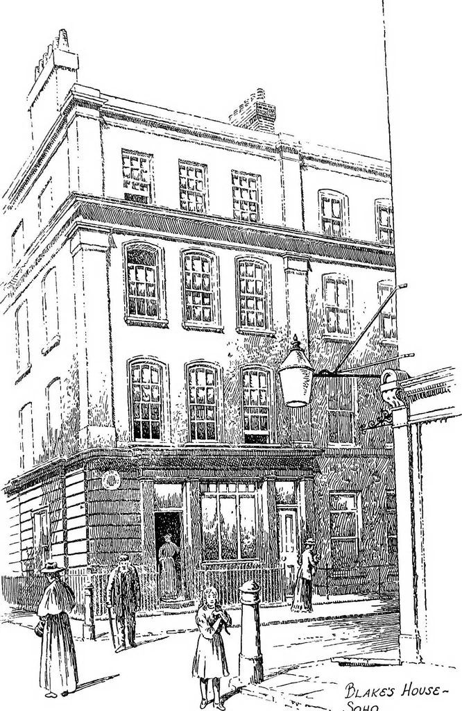 An illustration from Famous houses and literary shrines of London, 1912, leaf 156