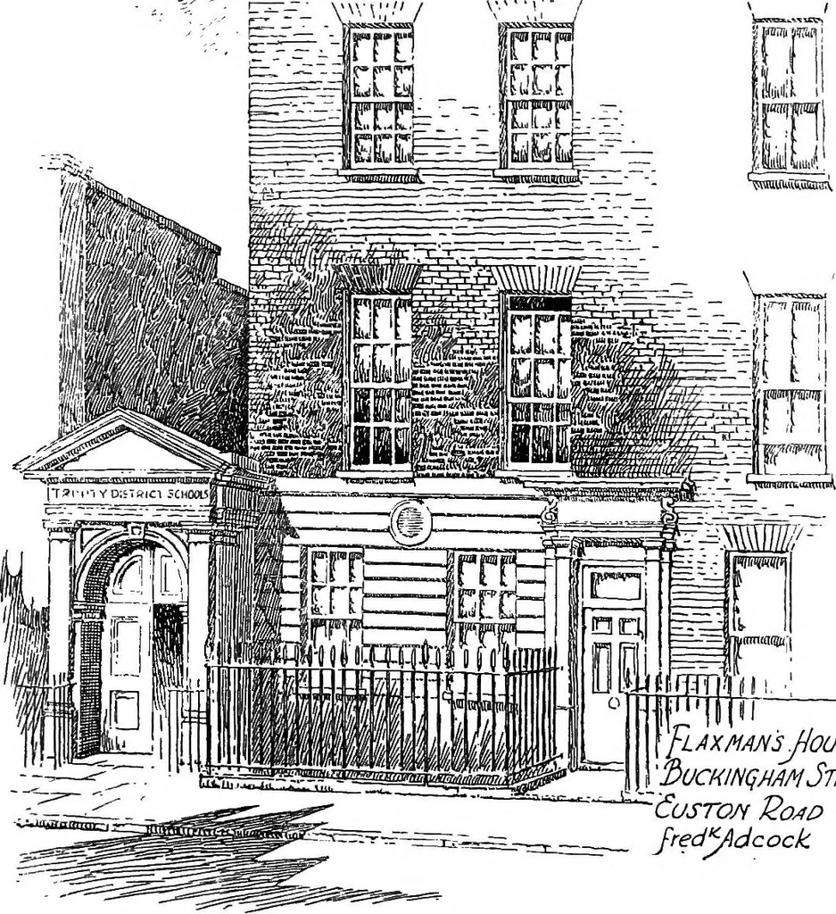An illustration from Famous houses and literary shrines of London, 1912, leaf 172