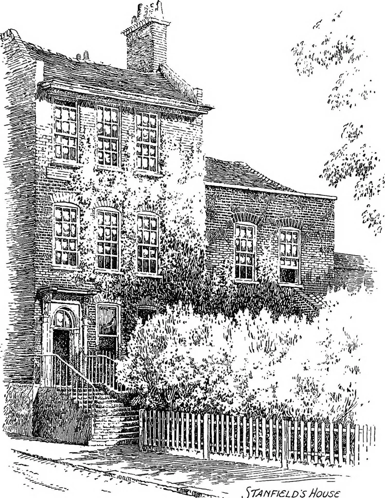 An illustration from Famous houses and literary shrines of London, 1912, leaf 188