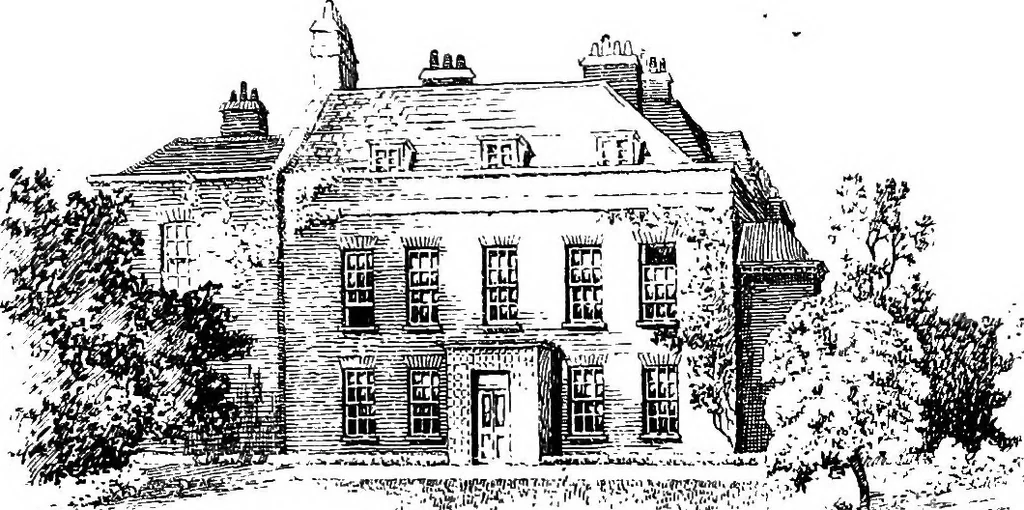An illustration from Famous houses and literary shrines of London, 1912, leaf 190