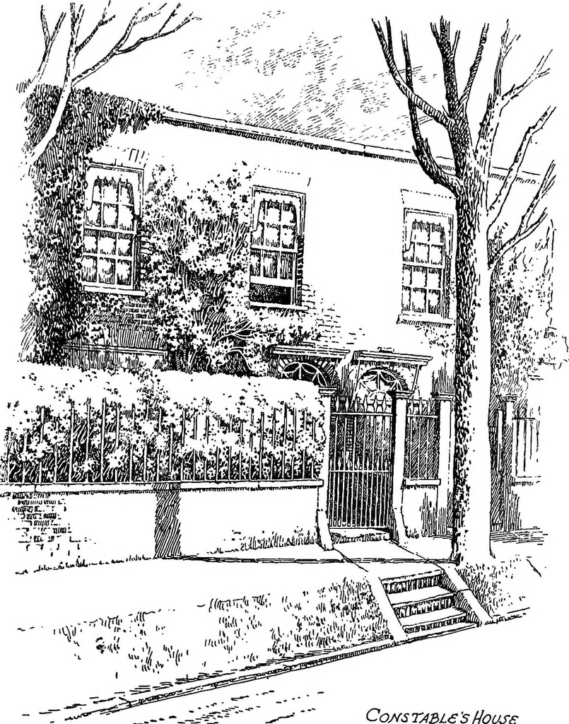 An illustration from Famous houses and literary shrines of London, 1912, leaf 198