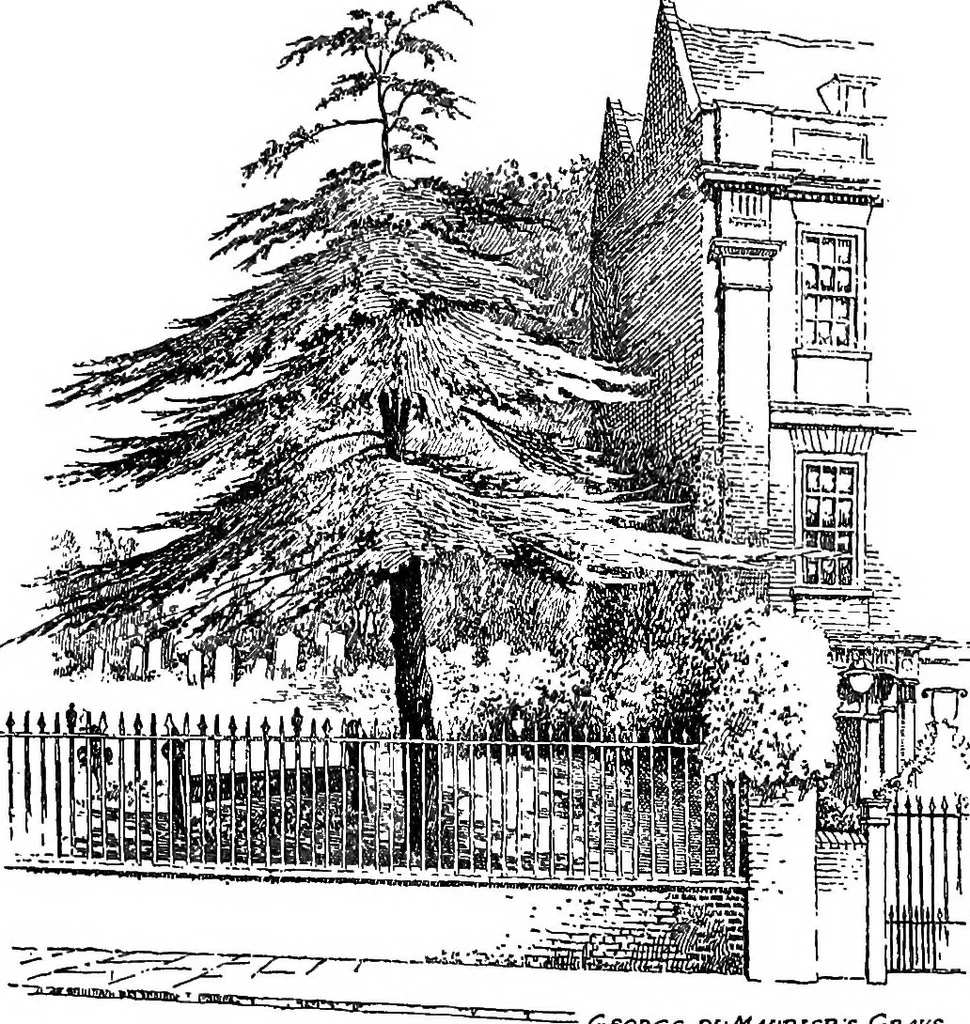 An illustration from Famous houses and literary shrines of London, 1912, leaf 202