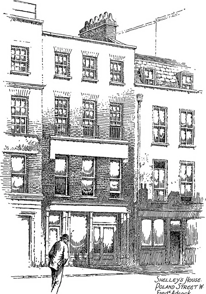 An illustration from Famous houses and literary shrines of London, 1912, leaf 212