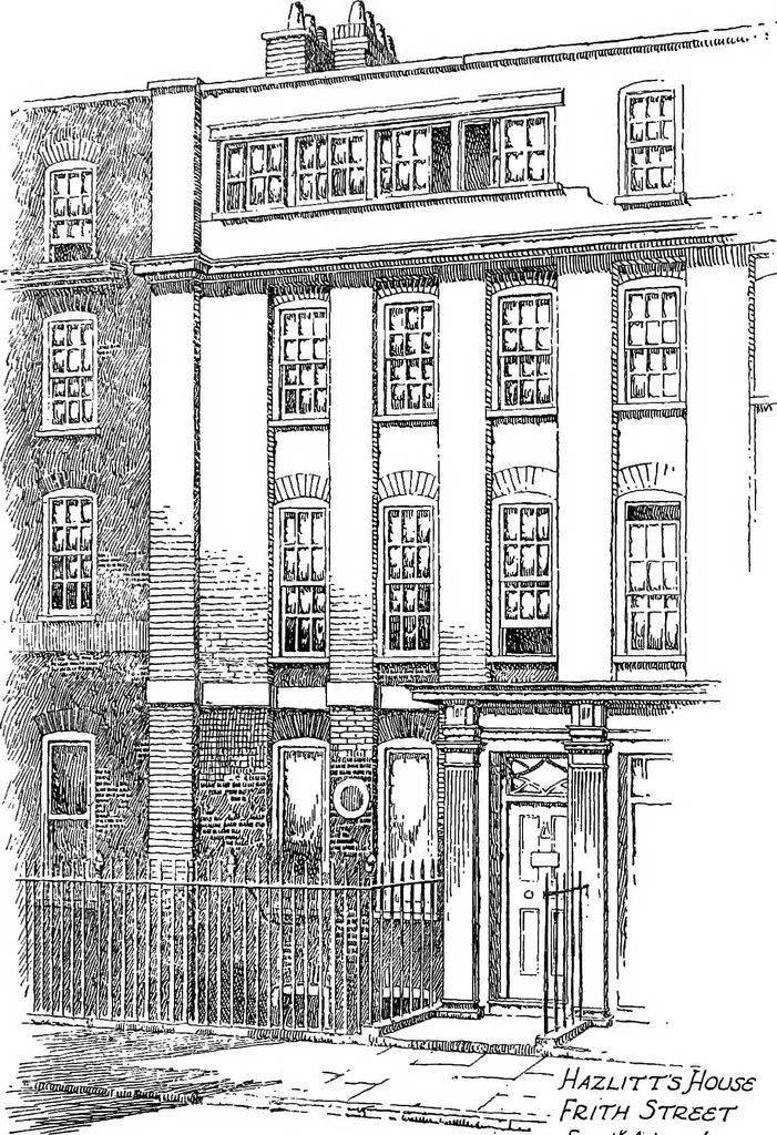 An illustration from Famous houses and literary shrines of London, 1912, leaf 222