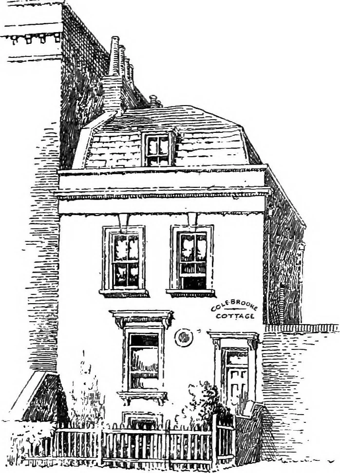 An illustration from Famous houses and literary shrines of London, 1912, leaf 260