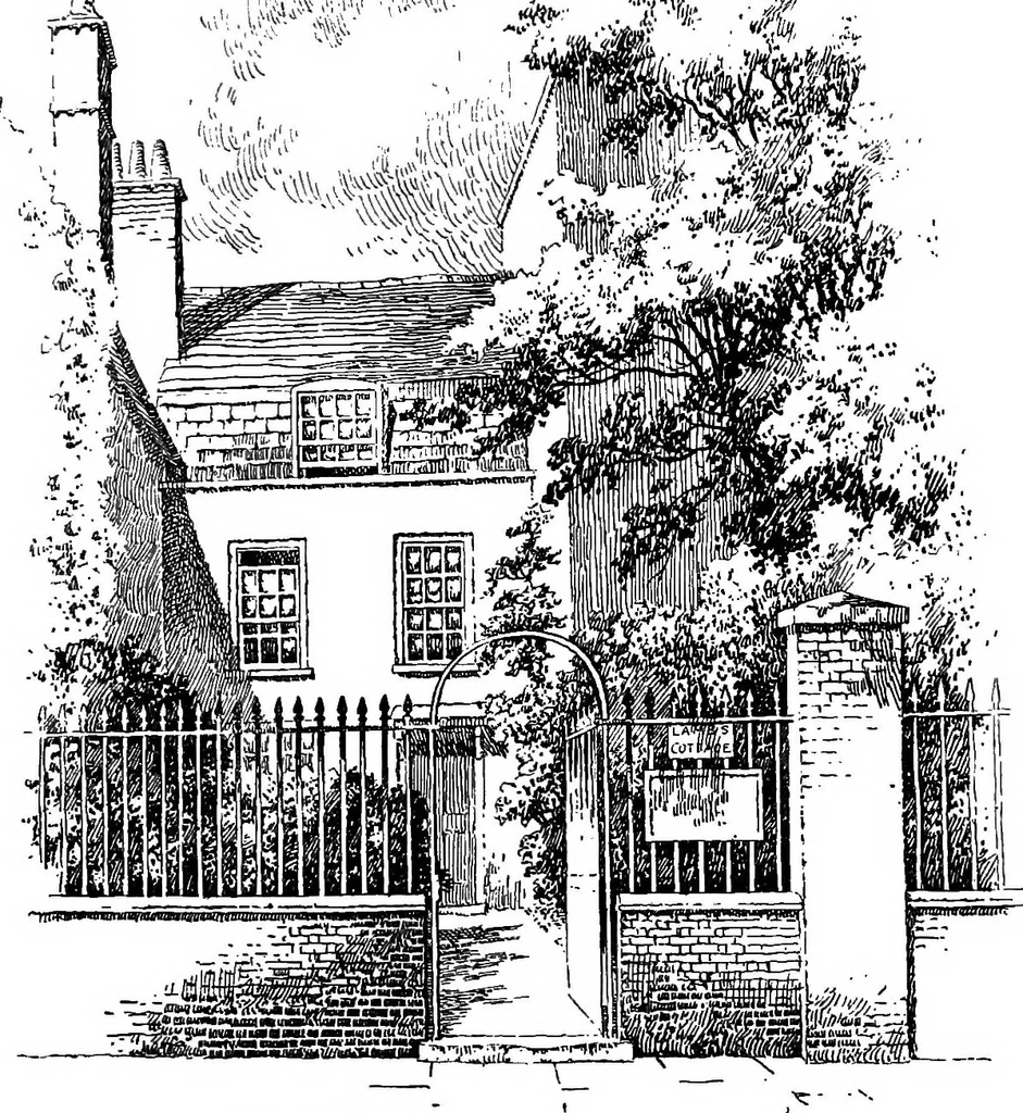 An illustration from Famous houses and literary shrines of London, 1912, leaf 272