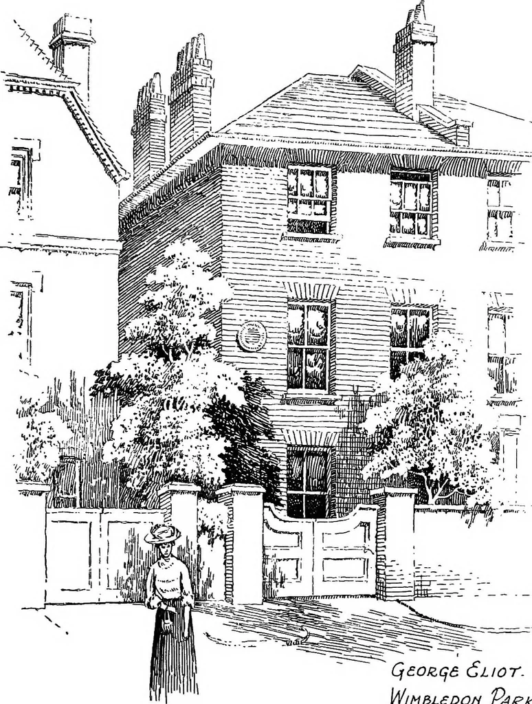 An illustration from Famous houses and literary shrines of London, 1912, leaf 292
