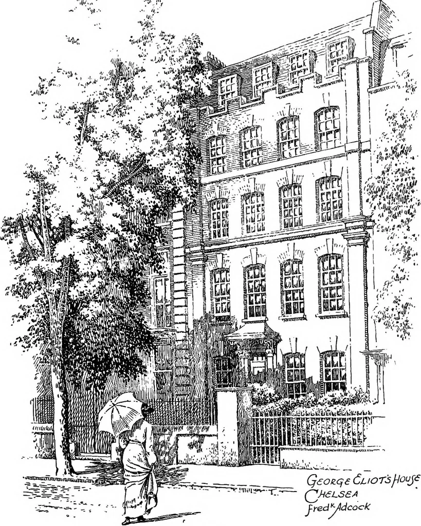An illustration from Famous houses and literary shrines of London, 1912, leaf 296