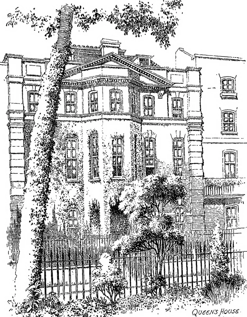 An illustration from Famous houses and literary shrines of London, 1912, leaf 302