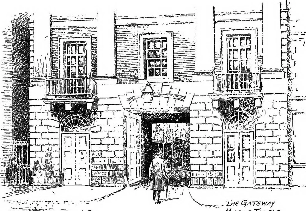 An illustration from Famous houses and literary shrines of London, 1912, leaf 31