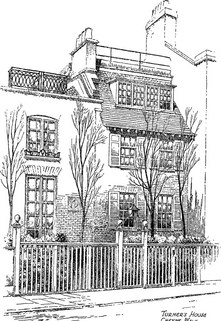 An illustration from Famous houses and literary shrines of London, 1912, leaf 314