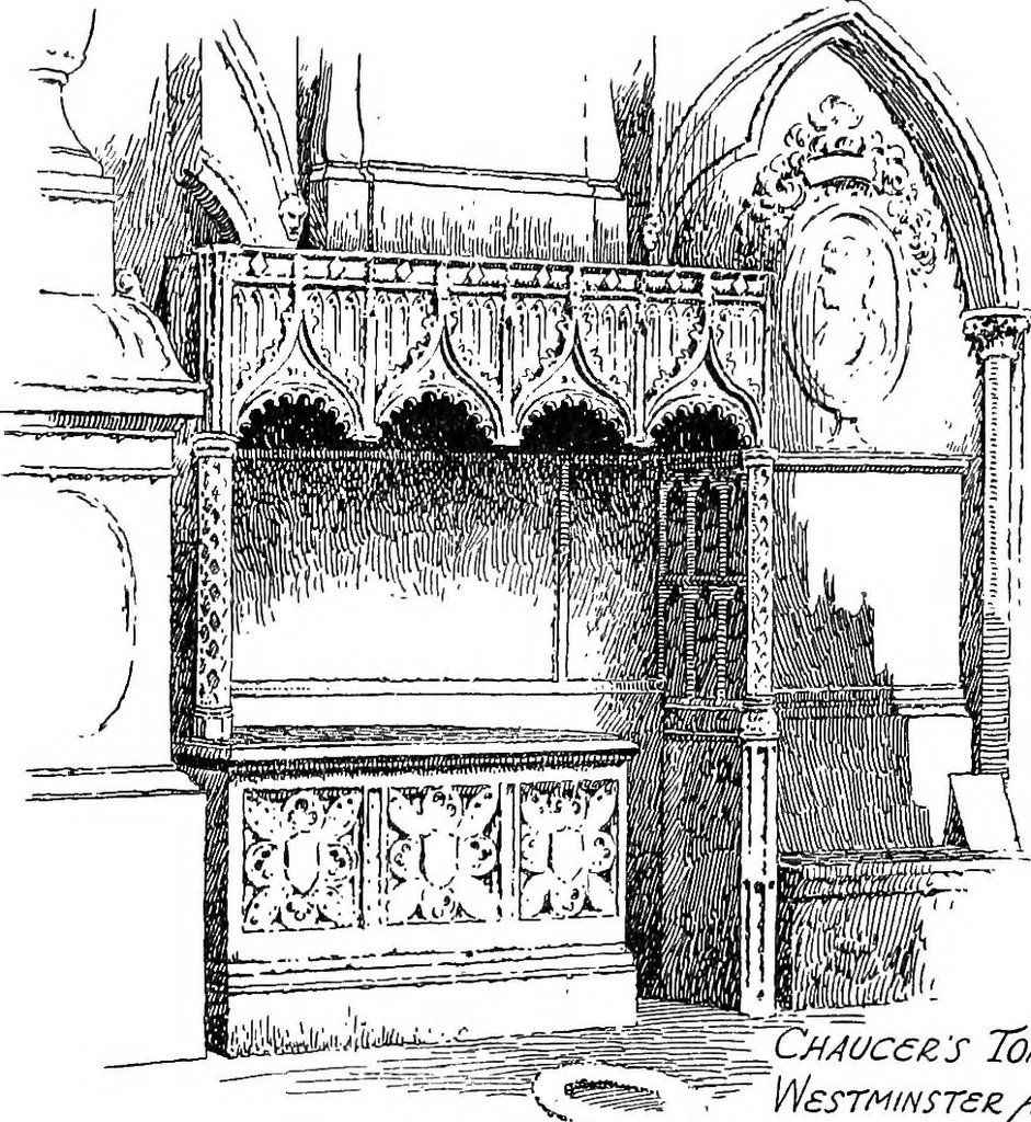 An illustration from Famous houses and literary shrines of London, 1912, leaf 33