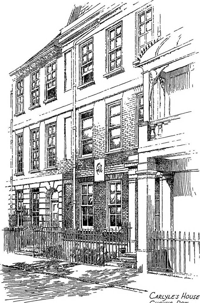 An illustration from Famous houses and literary shrines of London, 1912, leaf 330