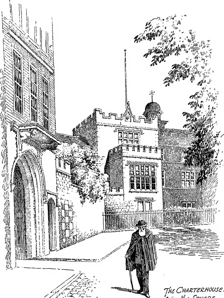 An illustration from Famous houses and literary shrines of London, 1912, leaf 344