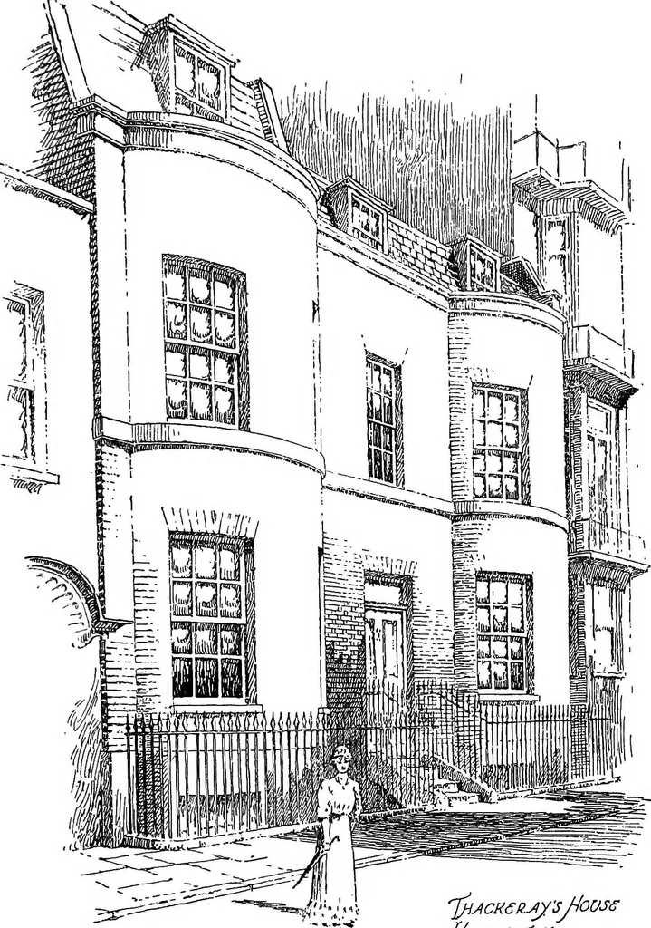 An illustration from Famous houses and literary shrines of London, 1912, leaf 348