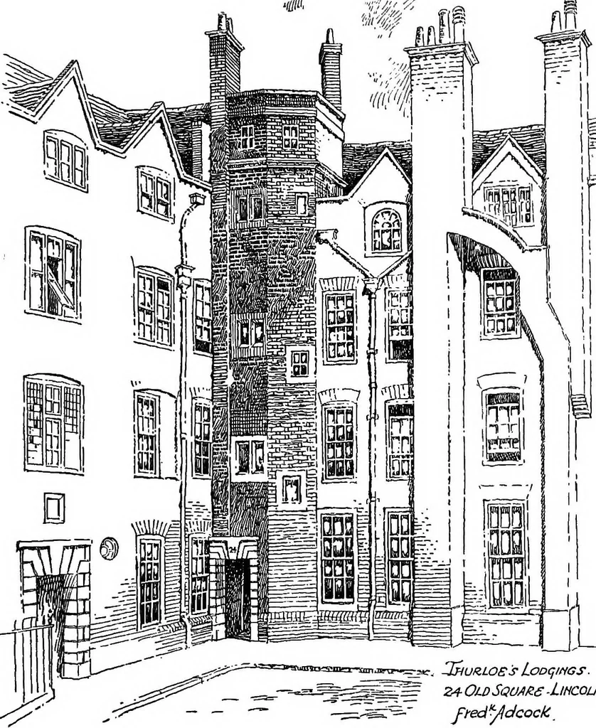 An illustration from Famous houses and literary shrines of London, 1912, leaf 380