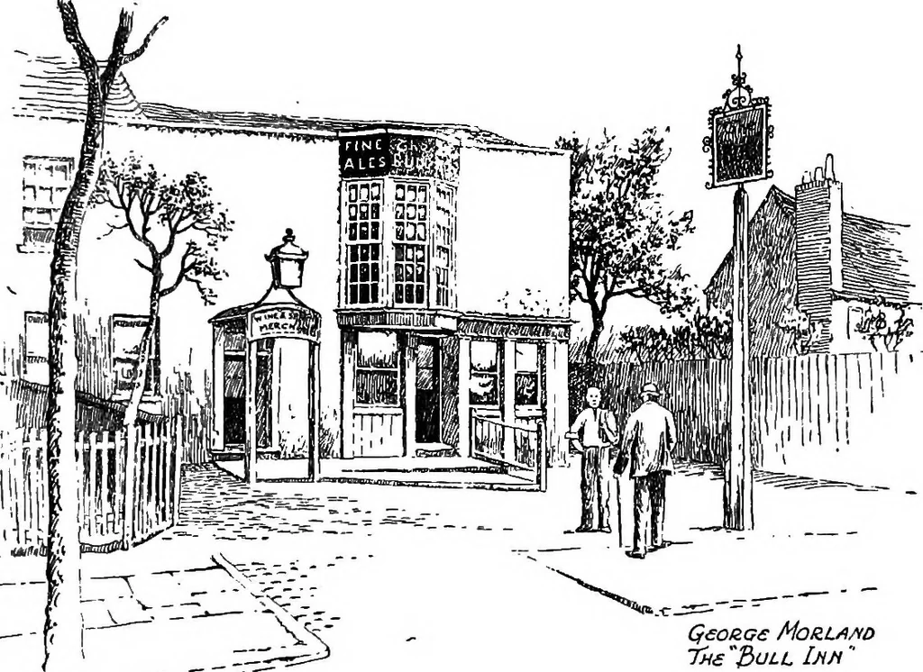 An illustration from Famous houses and literary shrines of London, 1912, leaf 392