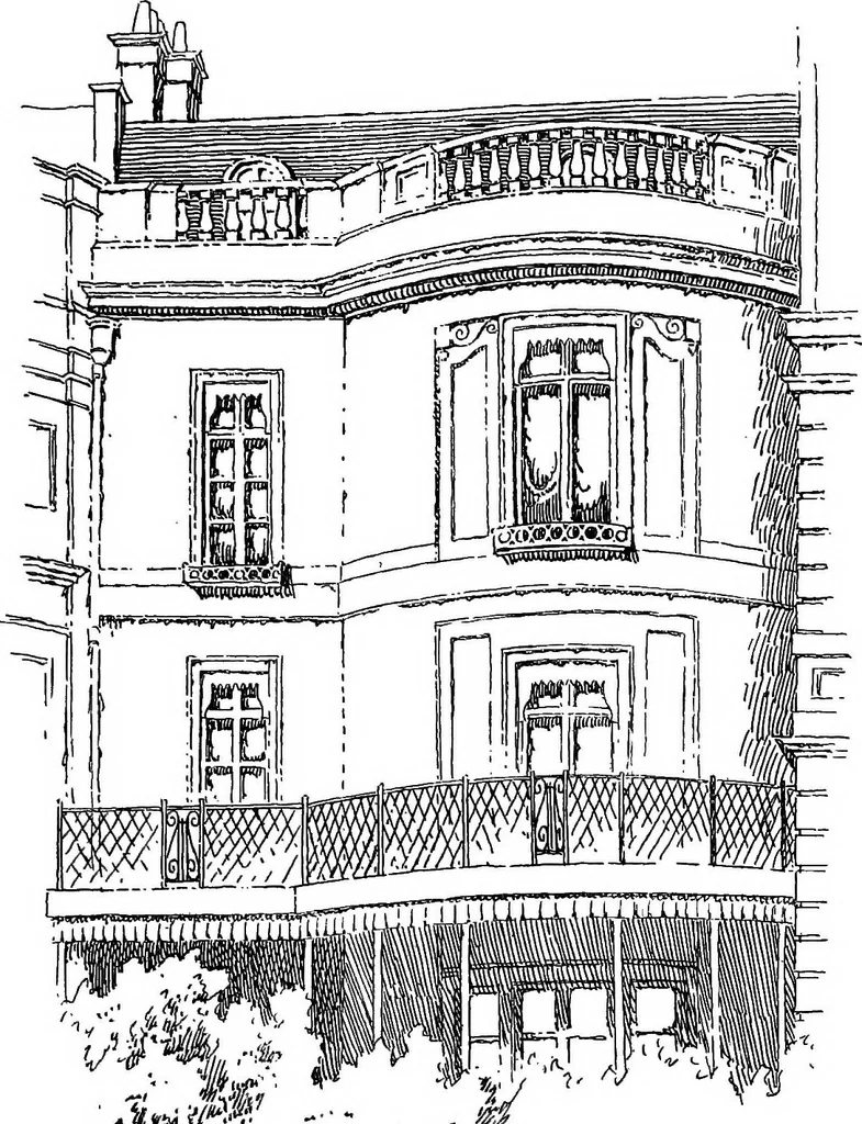 An illustration from Famous houses and literary shrines of London, 1912, leaf 394