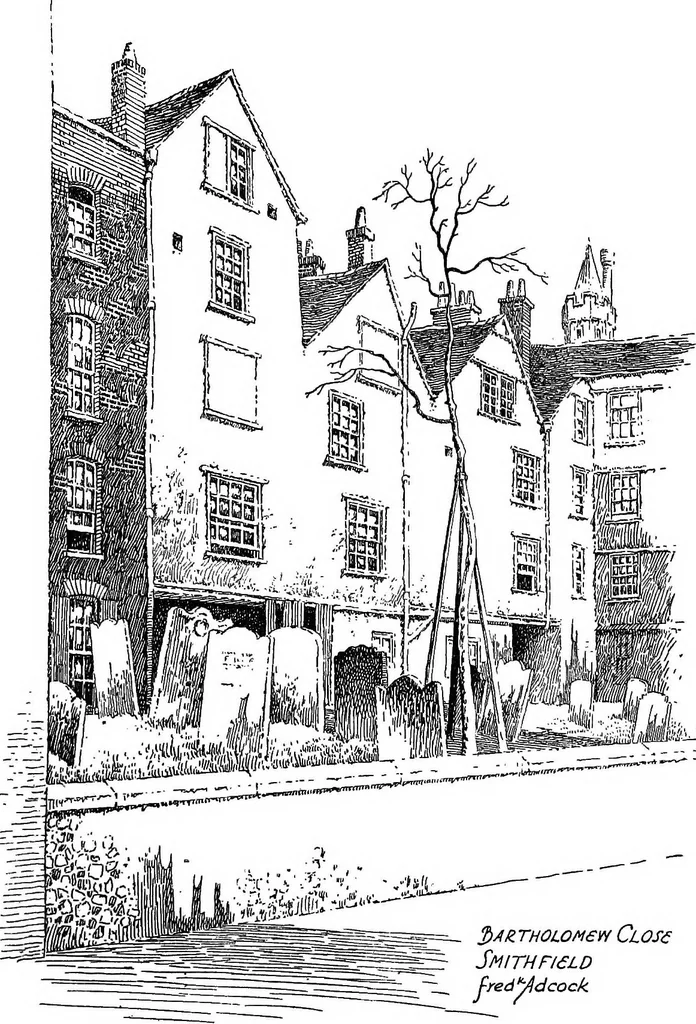 An illustration from Famous houses and literary shrines of London, 1912, leaf 48