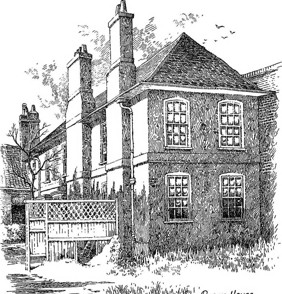 An illustration from Famous houses and literary shrines of London, 1912, leaf 56
