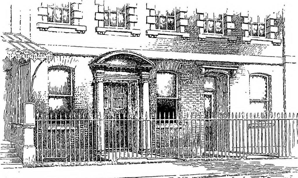 An illustration from Famous houses and literary shrines of London, 1912, leaf 71