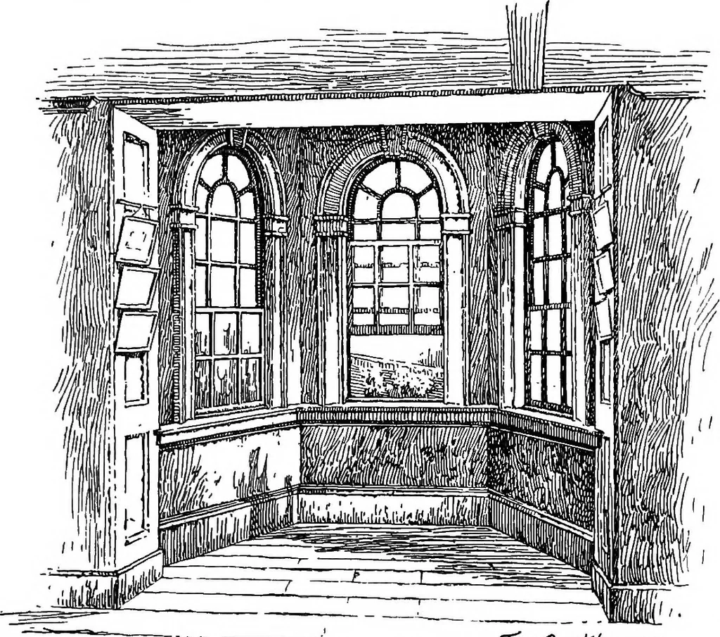 An illustration from Famous houses and literary shrines of London, 1912, leaf 78