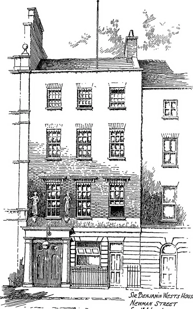 An illustration from Famous houses and literary shrines of London, 1912, leaf 90