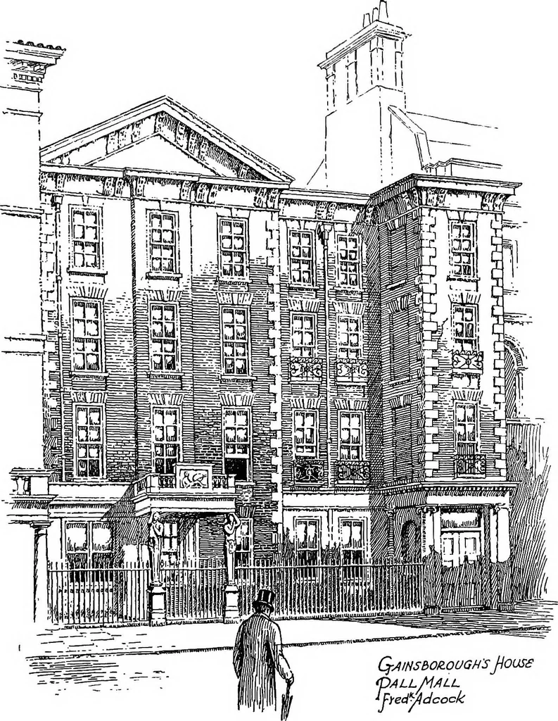 An illustration from Famous houses and literary shrines of London, 1912, leaf 94