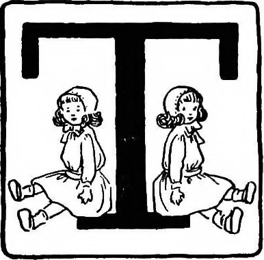An illustration from Dramatic games and dances for little children, 1920, leaf 37
