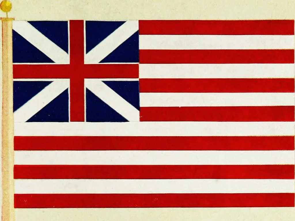 An illustration from The American flag. New York state educational department, sixth annual report--supplemental volume:, 1910, leaf 23