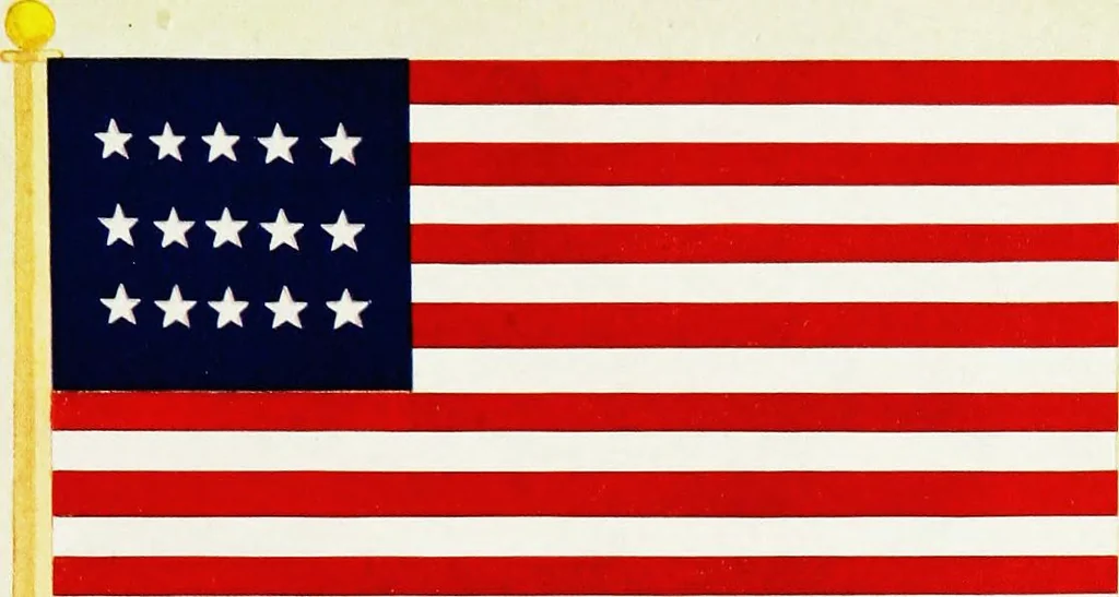 An illustration from The American flag. New York state educational department, sixth annual report--supplemental volume:, 1910, leaf 27