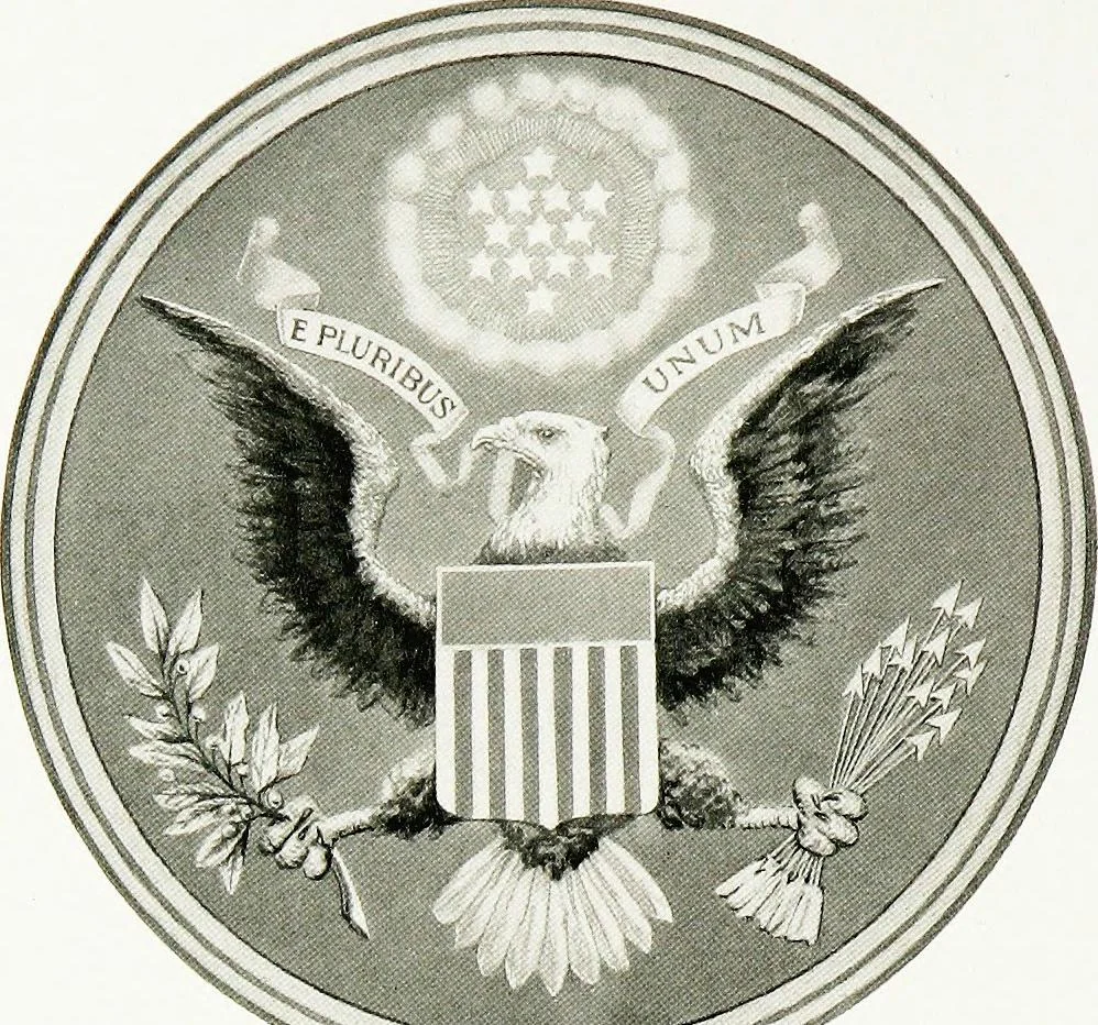 An illustration from The American flag. New York state educational department, sixth annual report--supplemental volume:, 1910, leaf 36