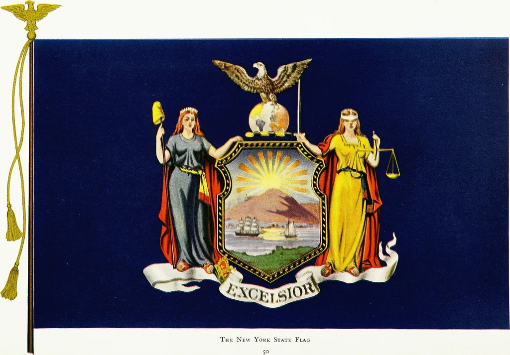 An illustration from The American flag. New York state educational department, sixth annual report--supplemental volume:, 1910, leaf 54