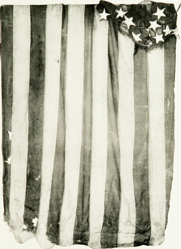 An illustration from The American flag. New York state educational department, sixth annual report--supplemental volume:, 1910, leaf 63