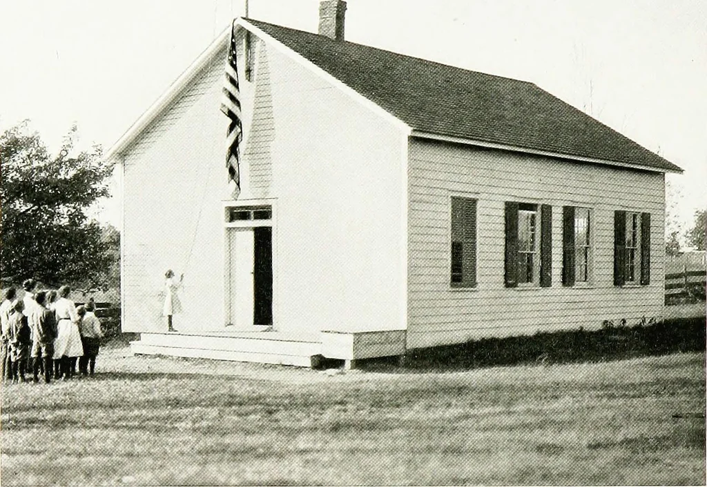 An illustration from The American flag. New York state educational department, sixth annual report--supplemental volume:, 1910, leaf 68
