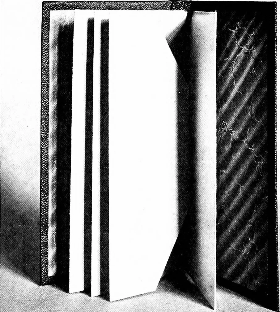 An illustration from Paper and cardboard construction. An analysis of the scope of paper and cardboard construction for primary grades of public schools ... Book problems, box problems, card problems, envelope problems, 1916, leaf 133