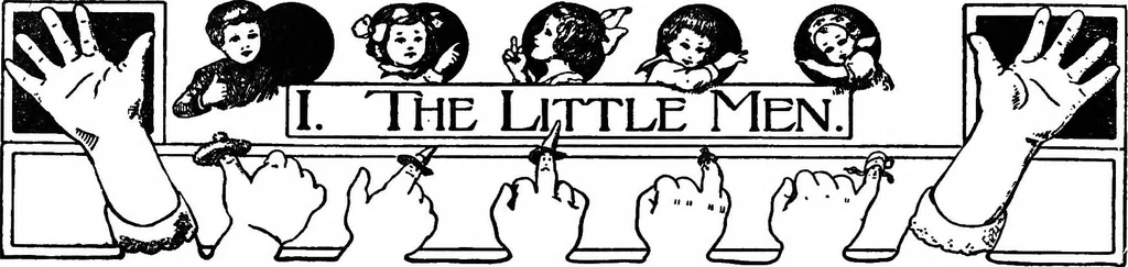 An illustration from Finger plays for nursery and kindergarten, 1921, leaf 15