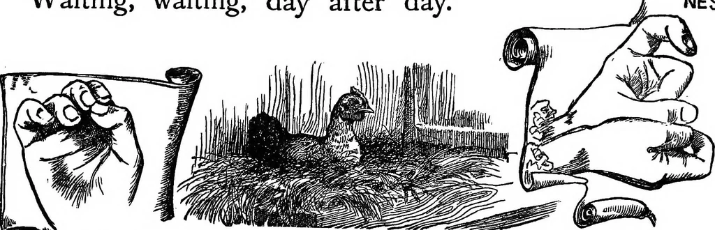 An illustration from Finger plays for nursery and kindergarten, 1921, leaf 23