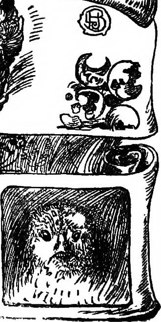 An illustration from Finger plays for nursery and kindergarten, 1921, leaf 23