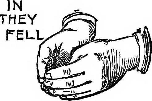 An illustration from Finger plays for nursery and kindergarten, 1921, leaf 32