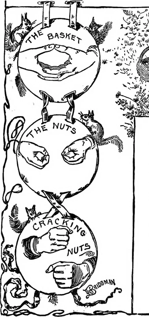 An illustration from Finger plays for nursery and kindergarten, 1921, leaf 52