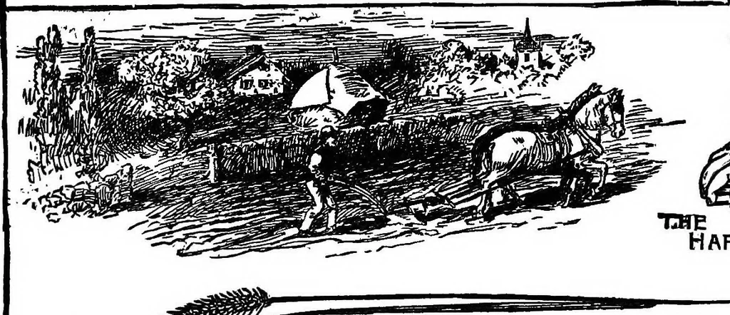 An illustration from Finger plays for nursery and kindergarten, 1921, leaf 67