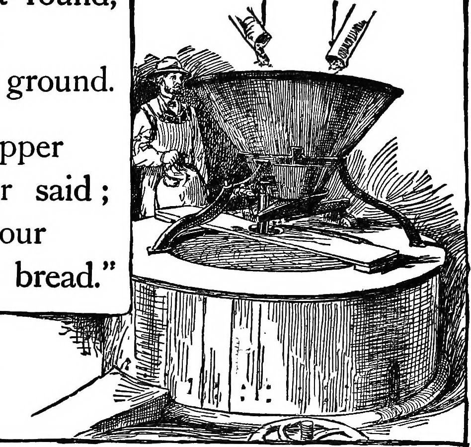 An illustration from Finger plays for nursery and kindergarten, 1921, leaf 72