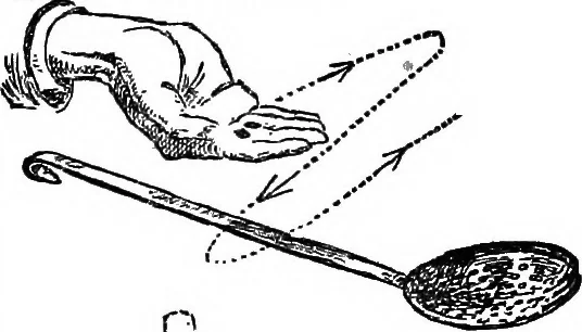 An illustration from Finger plays for nursery and kindergarten, 1921, leaf 79