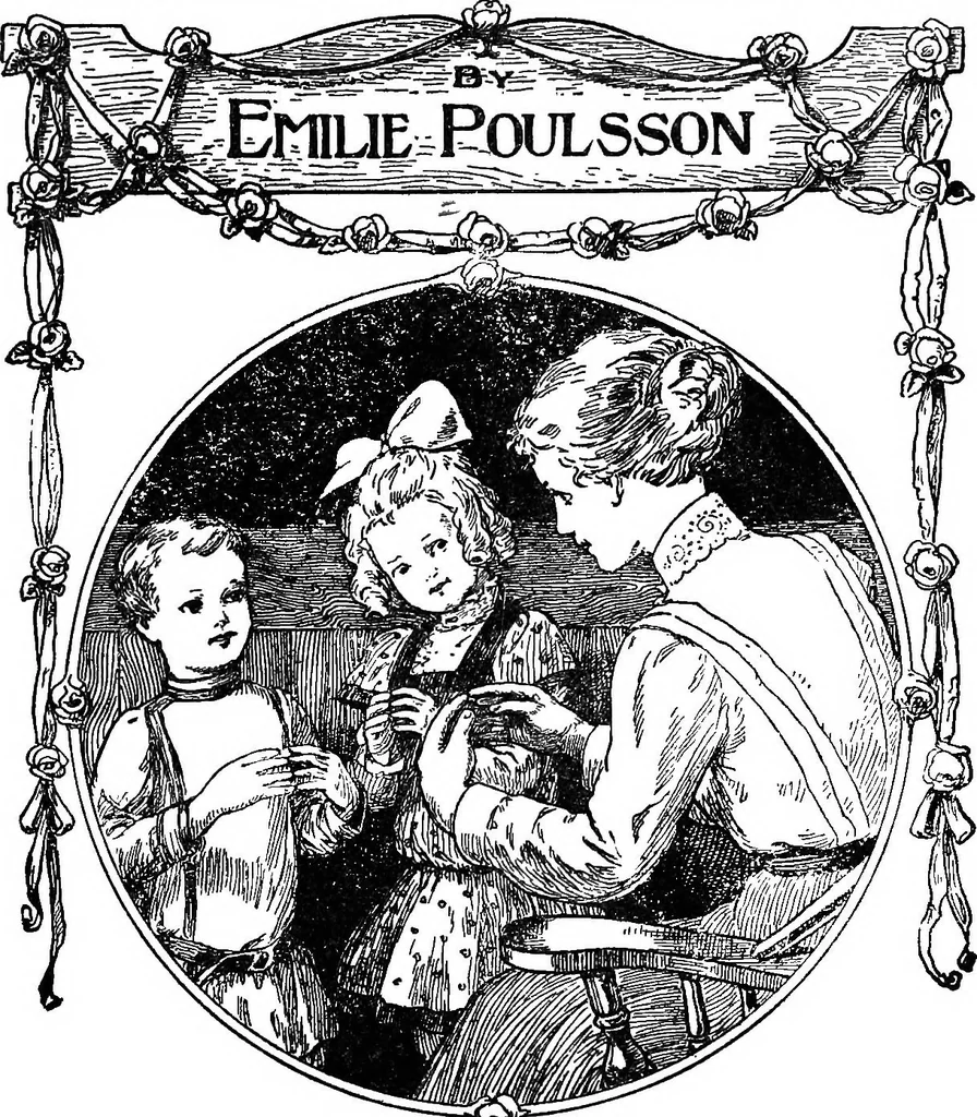 An illustration from Finger plays for nursery and kindergarten, 1921, leaf 8