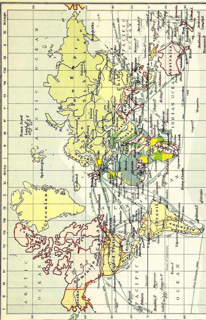 An illustration from An atlas of commercial geography, 1913, leaf 12