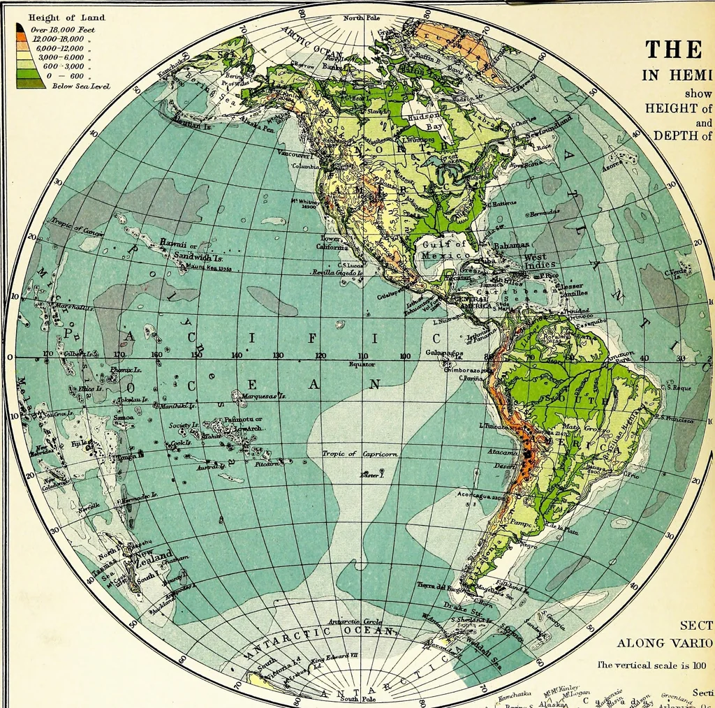 An illustration from An atlas of commercial geography, 1913, leaf 13