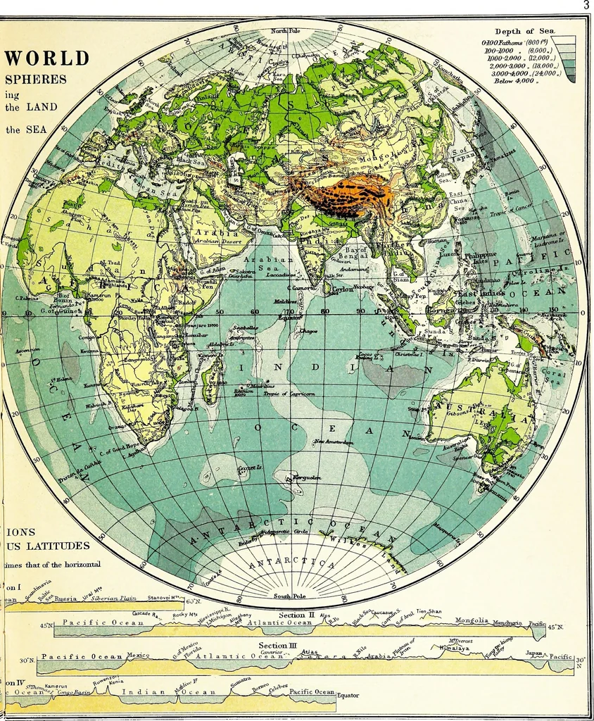 An illustration from An atlas of commercial geography, 1913, leaf 14
