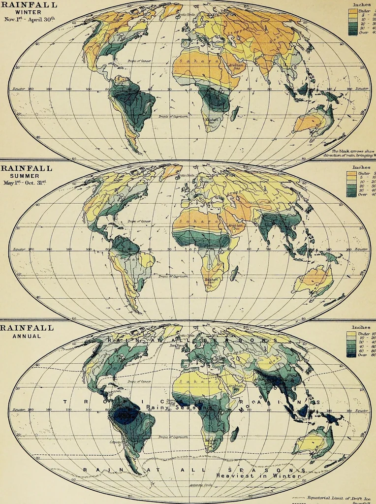 An illustration from An atlas of commercial geography, 1913, leaf 17